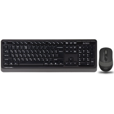 Комплект (клавіатура + миша) A4Tech Fstyler FG1010 Black/Grey
