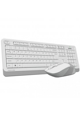 Комплект (клавіатура + миша) A4Tech Fstyler FG1010 White/Grey