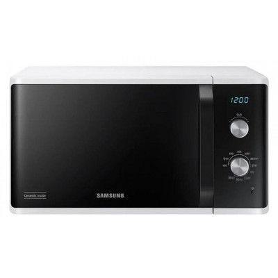 Мікрохвильова піч з грилем Samsung MG23K3614AW/BW