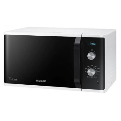 Мікрохвильова піч з грилем Samsung MG23K3614AW/BW