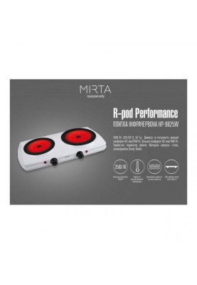 Настільна плита Mirta HP-9825W