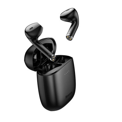 Навушники TWS ( `повністю бездротові`) Baseus W04 Black (NGW04-01)