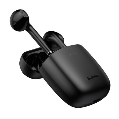 Навушники TWS ( `повністю бездротові`) Baseus W04 Black (NGW04-01)