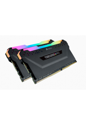 Операвтиная память Corsair 32 GB (2x16GB) DDR4 3200 MHz Vengeance RGB Pro Black (CMW32GX4M2E3200C16)