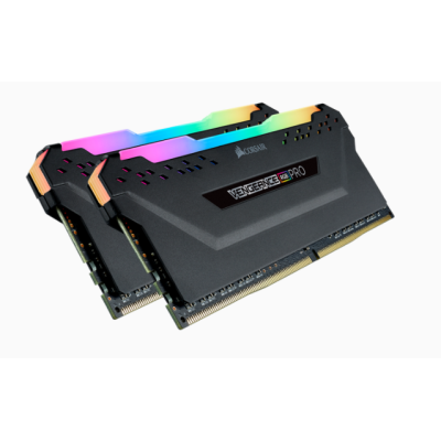 Оперативна пам'ять Corsair 32 GB (2x16GB) DDR4 3200 MHz Vengeance RGB Pro Black (CMW32GX4M2E3200C16)