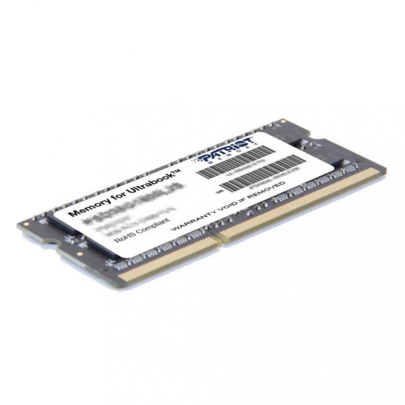 Пам'ять PATRIOT 8 GB SO-DIMM DDR3L 1600 MHz (PSD38G1600L2S)