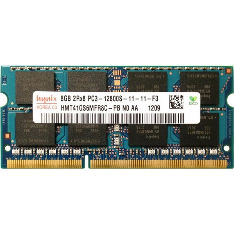 Пам'ять SK hynix 8 GB SO-DIMM DDR3 1600 MHz (HMT41GS6MFR8C-PB)