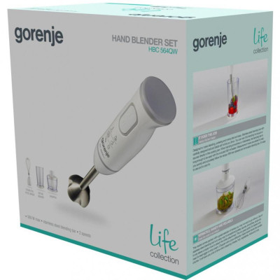 Занурювальний блендер Gorenje HBC564QW