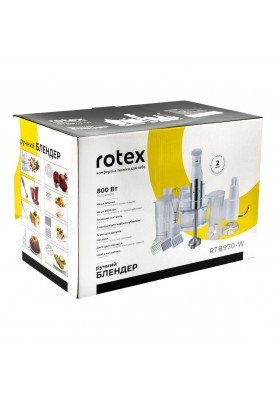 Погружной блендер Rotex RTB970-W