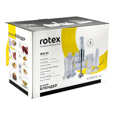 Погружной блендер Rotex RTB970-W Погружной блендер Rotex RTB970-W