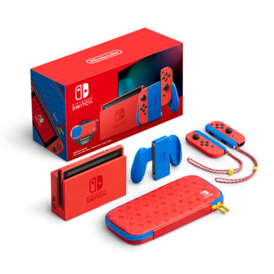 Портативна ігрова приставка Nintendo Switch Mario Red & Blue Edition