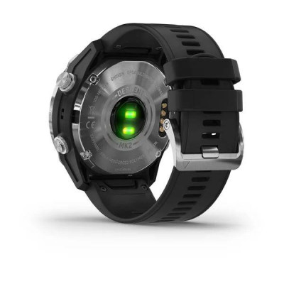 Смарт-годинник Garmin Descent Mk2 Stainless Steel with Black Band (010-02132-00/10) Смарт-годинник Garmin Descent Mk2 Stainless Steel with Black Band (010-02132-00/10)