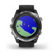 Смарт-годинник Garmin Descent Mk2 Stainless Steel with Black Band (010-02132-00/10)