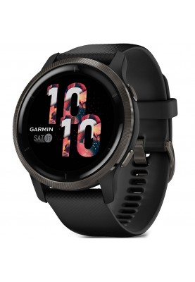 Смарт-годинник Garmin Venu 2 Black Slate (010-02430-11)