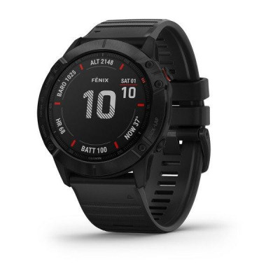 Спортивний годинник Garmin Fenix 6X Pro Black with Black Band (010-02157-01/00)