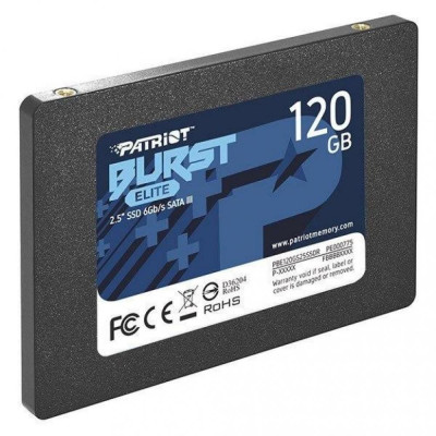 SSD накопичувач PATRIOT Burst Elite 120 GB (PBE120GS25SSDR)