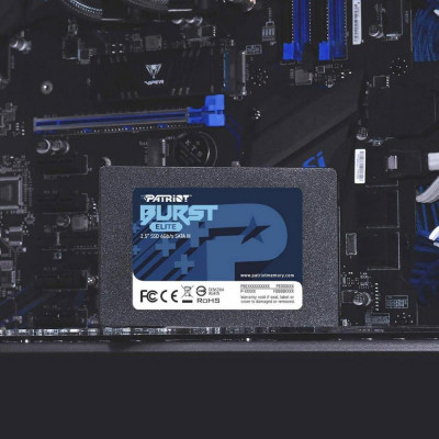 SSD накопичувач PATRIOT Burst Elite 120 GB (PBE120GS25SSDR)