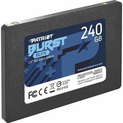 SSD накопичувач PATRIOT Burst Elite 240 GB (PBE240GS25SSDR)