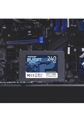 SSD накопичувач PATRIOT Burst Elite 240 GB (PBE240GS25SSDR)