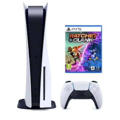 Стаціонарна ігрова приставка Sony Playstation 5 825GB Ratchet & Clank: Rift Apart Bundle