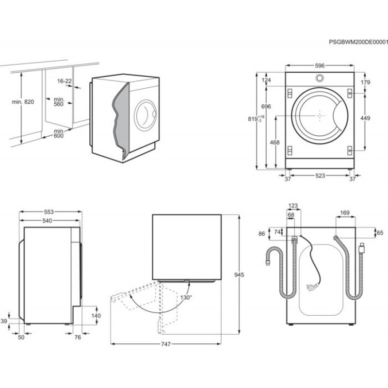 Пральна машина автоматична Electrolux EW7F348SI