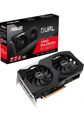 Відеокарта ASUS DUAL RX 6600XT OC 8GB GDDR6 (90YV0GN1M0NA00)