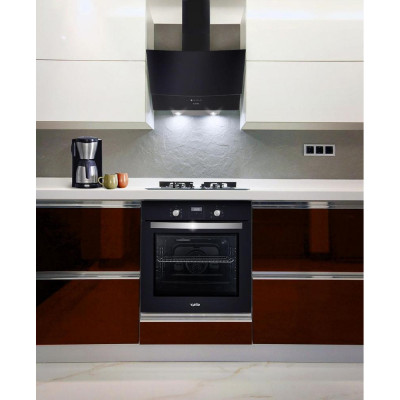 Вытяжка наклонная Ventolux ANCONA 60 BK (1000) TRC SD