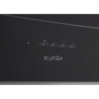 Вытяжка наклонная Ventolux ANCONA 60 BK (1000) TRC SD