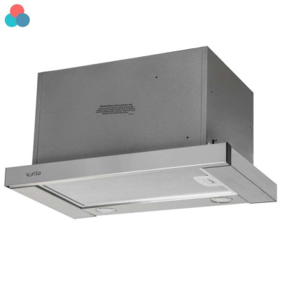 Вытяжка телескопическая Ventolux GARDA 50 INOX (1100) SMD LED