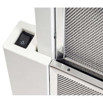 Вытяжка телескопическая Ventolux GARDA 50 WH (650) IT H