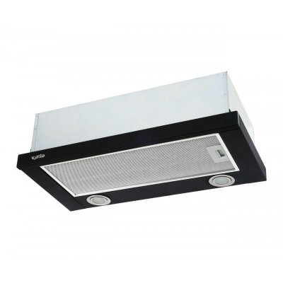 Вытяжка телескопическая Ventolux GARDA 60 BK (650) IT H