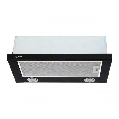 Вытяжка телескопическая Ventolux GARDA 60 BK (650) IT H