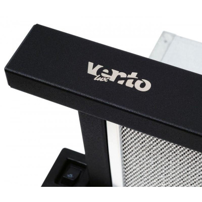 Вытяжка телескопическая Ventolux GARDA 60 BK (650) IT H