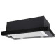 Вытяжка телескопическая Ventolux GARDA 60 BK (800) SMD LED