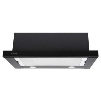 Вытяжка телескопическая Ventolux GARDA 60 BK (800) SMD LED