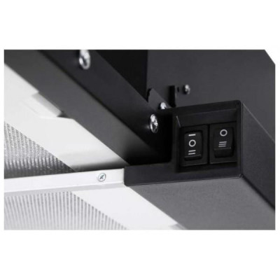 Вытяжка телескопическая Ventolux GARDA 60 BK (800) SMD LED