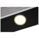 Вытяжка телескопическая Ventolux GARDA 60 BK (800) SMD LED