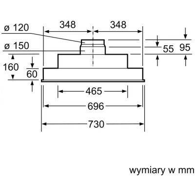 Вытяжка встраиваемая Siemens LB75565