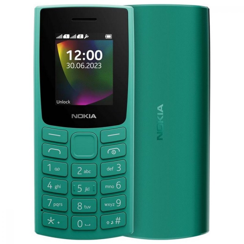 Мобільний телефон Nokia 106 DS 2023 Emerald Green (1GF019BPJ1C01)