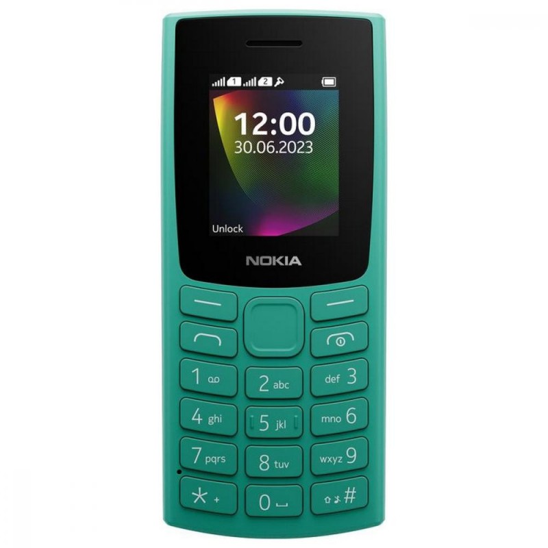 Мобільний телефон Nokia 106 DS 2023 Emerald Green (1GF019BPJ1C01)