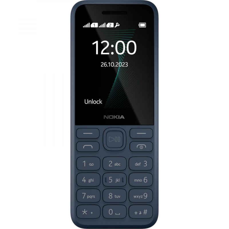 Мобільний телефон Nokia 130 Dual Sim 2023 Dark Blue