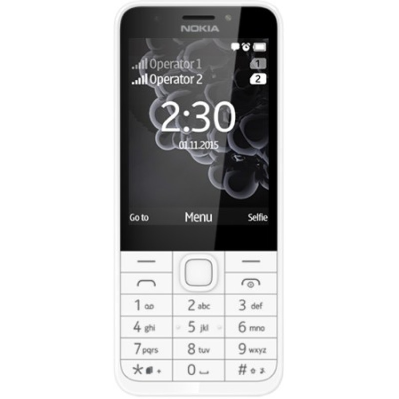Мобільний телефон Nokia 230 Dual Silver White (A00026972)