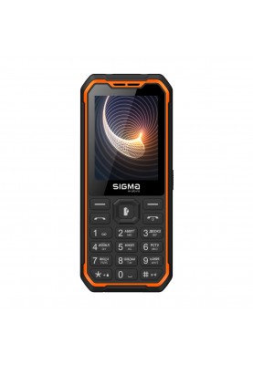 Мобільний телефон Sigma mobile X-style 310 Force Black-Orange