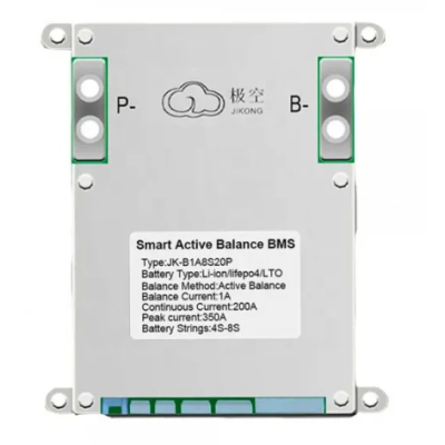 Плата JKBMS B1A8S20P, 4-8S, 1A, 200A, RS485/BT