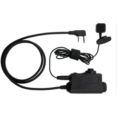 PTT кнопка Opsmen Earmor M52 для радіо станції Kenwood та Baofeng