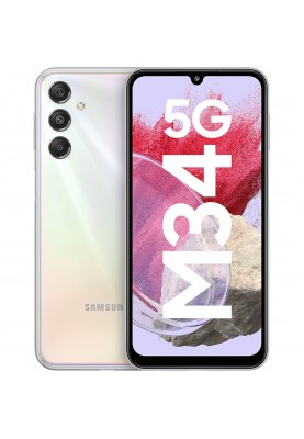 Смартфон Samsung Galaxy M34 5G SM-M346B 8/128GB Prism Silver