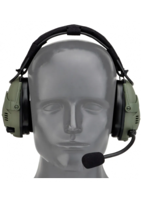 Тактичні навушники WOO Sports HD-16 Green