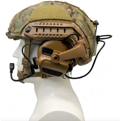 Тактичні навушники Opsmen EARMOR M32H MARK3 MilPro Coyote