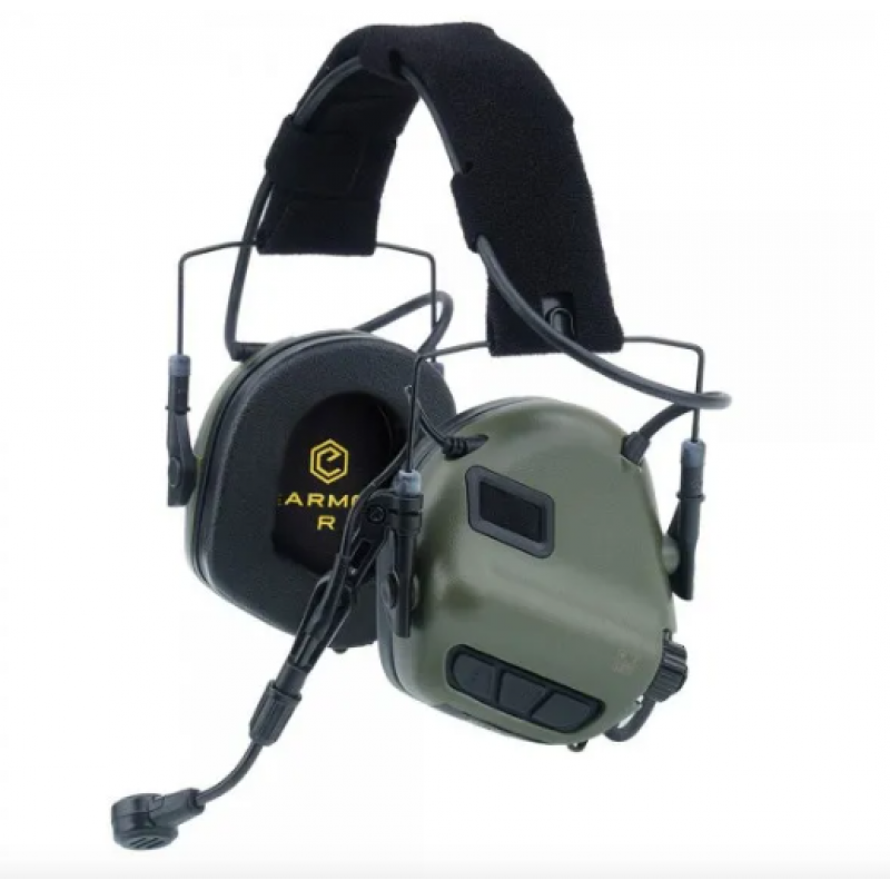 Тактичні навушники Opsmen EARMOR M32H MARK3 MilPro Green