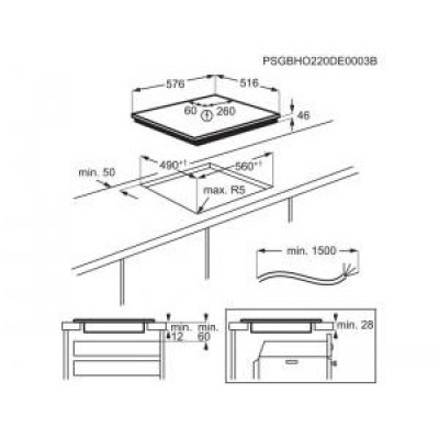 Варильна поверхня електрична Electrolux EIT60443X